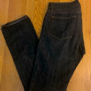 Men’s JCrew 32x34 slim fit dark jeans